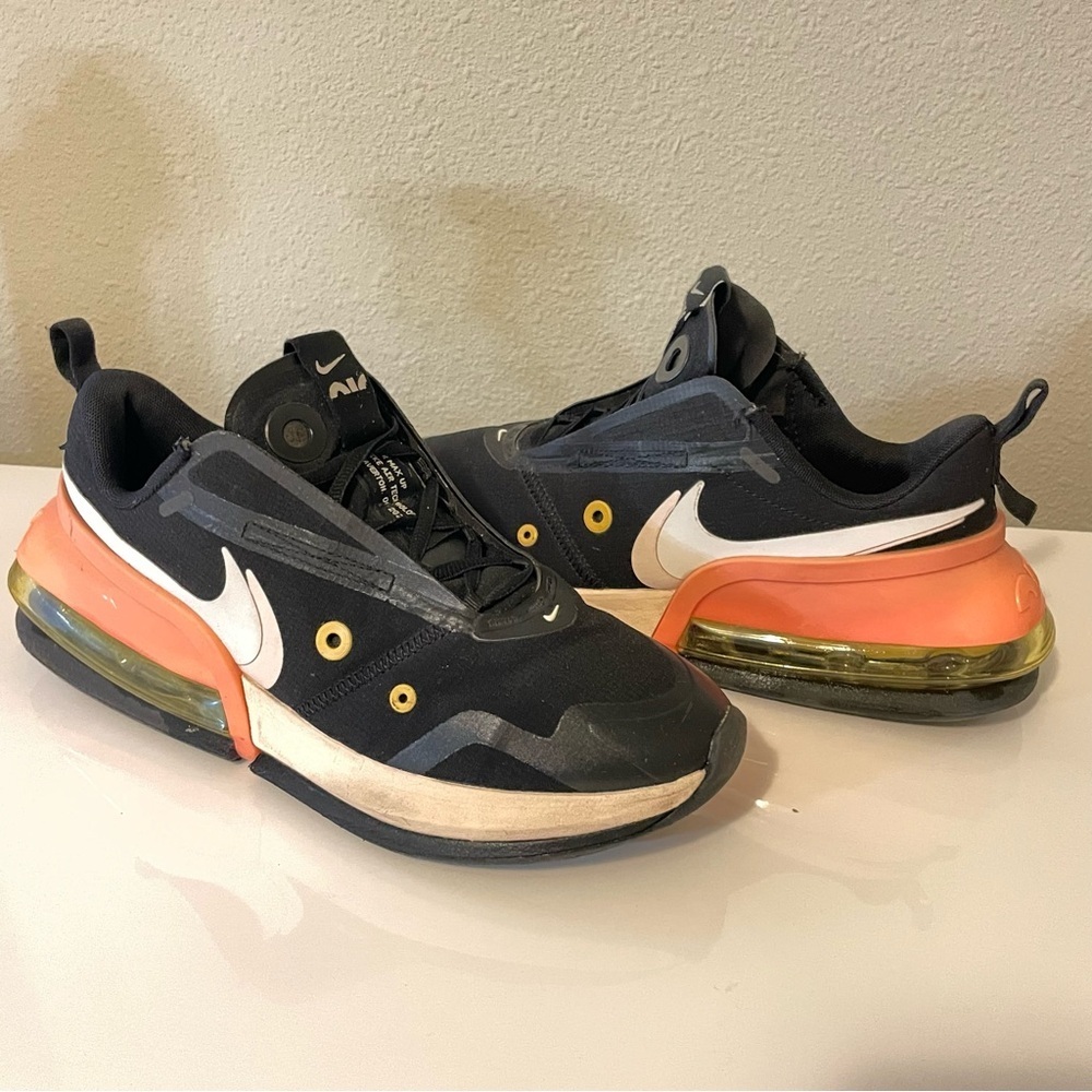 Nike Women’s Air Max 270 React Black, White & Coral Athletic Sneakers